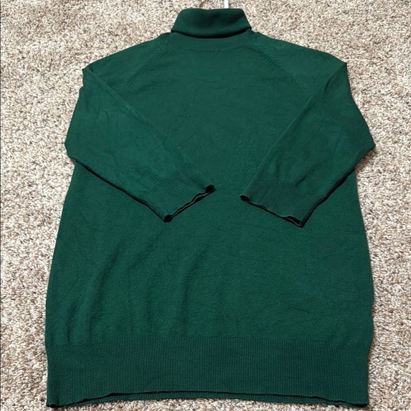 Zara 3/4 Sleeve Lightweight Green Sweater - Picture 1 of 4